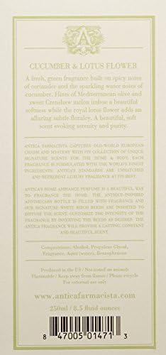 Antica Farmacista Reed Diffuser, Cucumber & Lotus Flower, 8.45 fl oz - Image 3