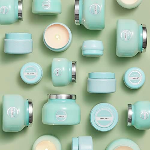 Capri Blue Volcano Scented Candles - Luxury Glass Jar Candles for Home Scented with Tropical Fruit & Sugared Citrus - Soy Wax Blend - Capri Blue Volcano - Aqua Color (8 oz) - Image 6
