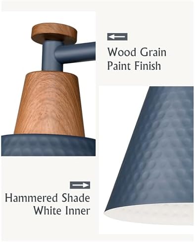 FEMILA 2 Light Bathroom Vanity Light, 15" Modern Bathroom Lighting Fixtures Over Mirror, with Woodgrain Finsih, 4FG59B-2W Blue-NW - Image 3
