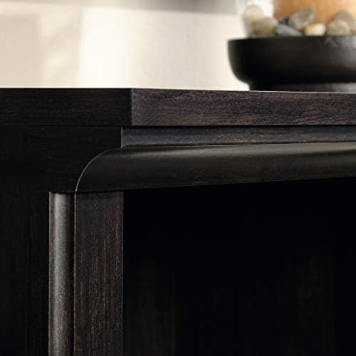 Sauder 3 Tier Book Shelf Wooden Bookcase Multipurpose Bookshelf for Home Office, Living Room, in Estate Black - Image 6
