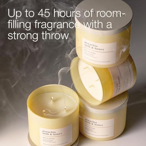 Bath & Body Works 3-Wick Candle, Pistachio Milk & Honey, 14.5 oz, 2 Pack - Image 5
