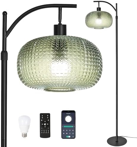 Floor Lamp for Living Room,Bedroom,Modern Standing Lamp with Remote Control by infusesyourabodewithwarmth