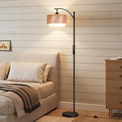 SUNMORY Arc Floor Lamps for Living Room with 12W Remote and Dimmable Bulb - Image 7