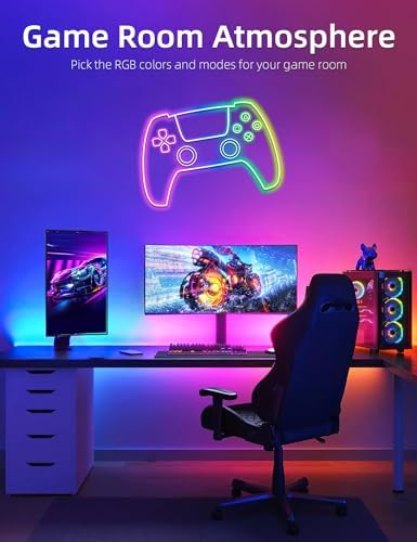 Lamomo RGB LED Strip Lights, Neon Rope with App Control, 16.4ft, Waterproof - Image 4