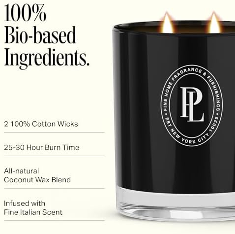 Preston Lane Scented Candle 7.5oz Soy Wax 2-Wick Home - Mayfair - Image 4