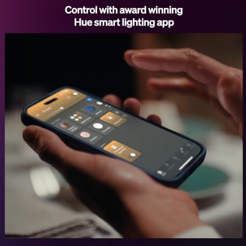 Philips Hue Essential 33-Foot LED Strip Light, RGBIC, Vibrant Color and Ambiance, Flexible Indoor Lighting, Easy Installation, App and Voice Command, Works with Alexa, Google Assistant, and Apple Home - Image 6
