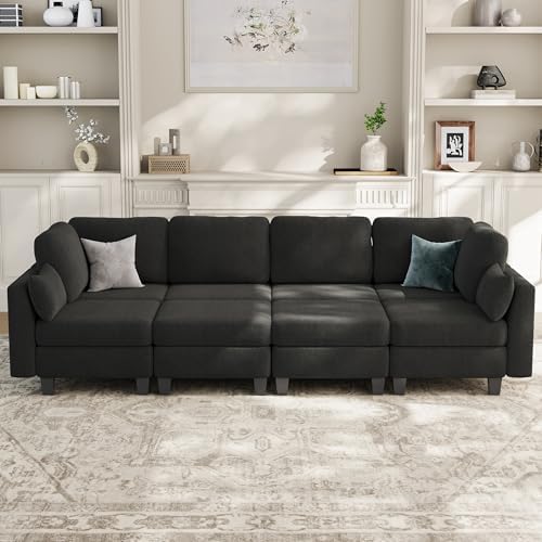 Sectional Sleeper Sofa 8 Seaters Modular Sleeper Sofa Couch - Image 2