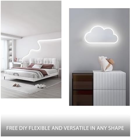 Pandery COB LED Strip Lights Cool White,24V Dimmable led Light Strip KIT with Remote and app Control,6000K 25FT/7.5m 8mmwide Ra>90 Cuttable Flexible Strip Lights for Bedroom,Wardrobe,Cabinet - Image 6