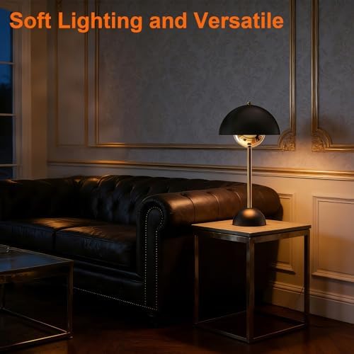 Dawnrise Cordless Table Lamp with 3 Color Temperatures, Modern Luxury Style - Image 6