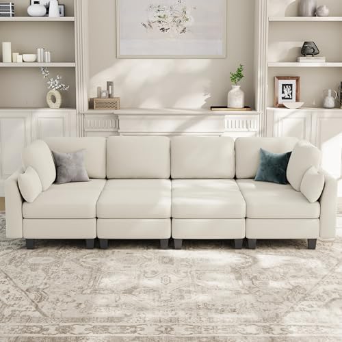 Sectional Sleeper Sofa 8 Seaters Modular Sleeper Sofa Couch - Image 2