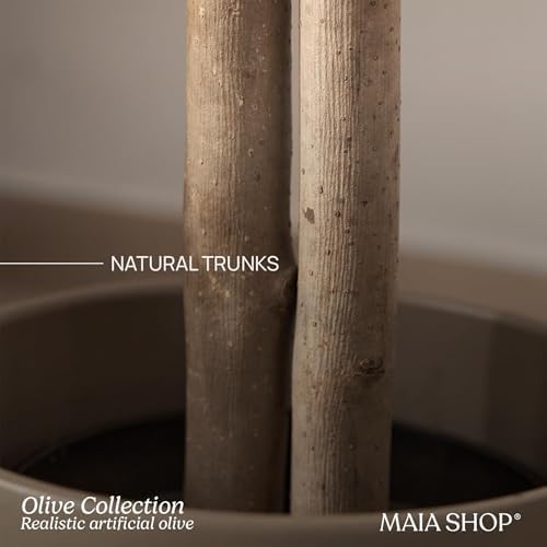 Maia Shop - 5ft Artificial Olive Tree - Faux Indoor Plant - Image 3