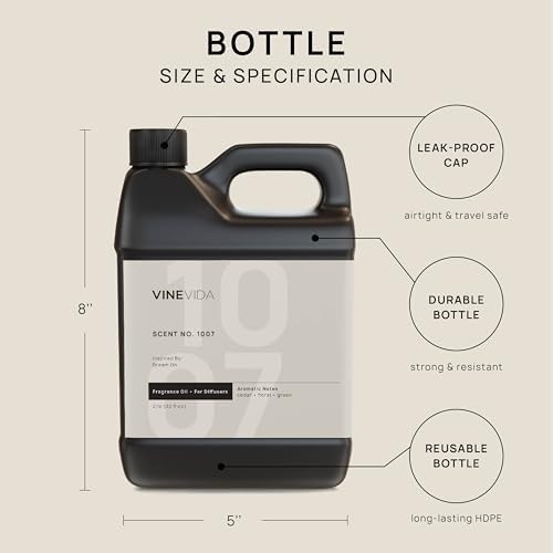VINEVIDA (32oz) Hotel Fragrance Collection Diffuser Oil - Hotel Scents Diffusers for Home - Cold Air Diffuser Oil - Hotel Scent Essential Oil - Scent No.1007 - Image 2