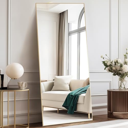 DUMOS 70.4"x25.6" Full Length Mirror with Stand, Full Body Floor Mirror by DumosLifestyle