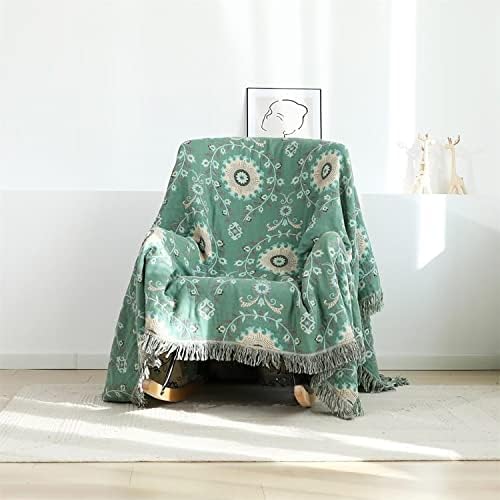 LUTBM Boho Throw Blanket for Bed 60"x80", 100% Cotton Soft Couch Blankets - Image 5