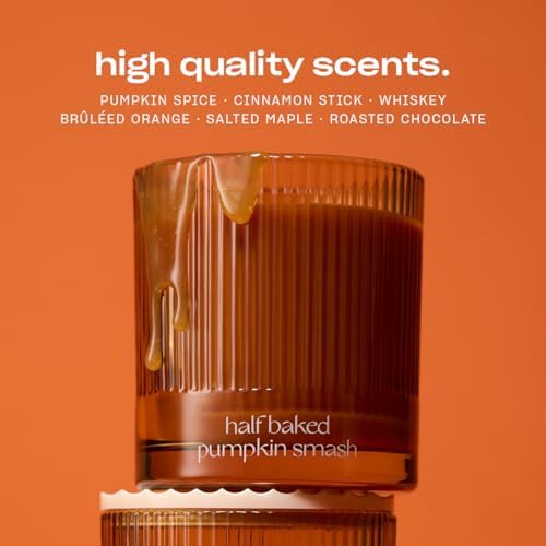Half Baked Pumpkin Smash Scented Candle by Snif, 8.5oz - Image 4