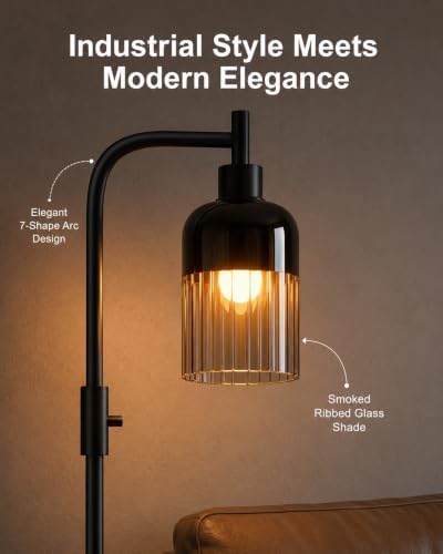 Smart RGB Arc Floor Lamp, App Control, Compatible with Alexa - Image 2