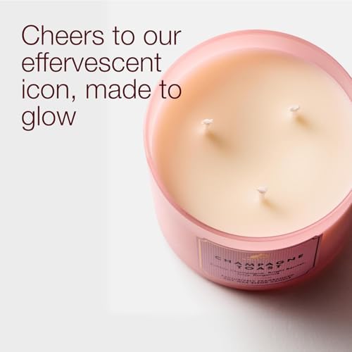 Bath & Body Works 3-Wick Candle, Champagne Toast, Soy Wax Blend, 2 Pack - Image 2