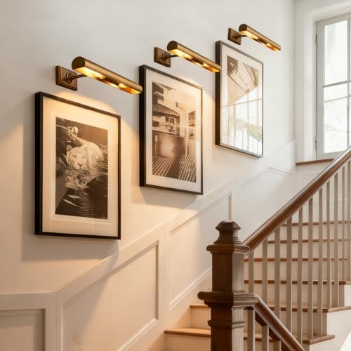 18 inch Brass Picture Light Hardwired Picture Light Library Light - Image 6