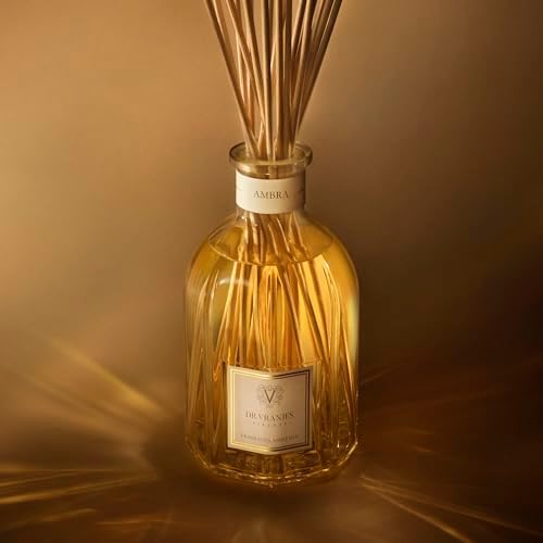 Dr. Vranjes - Ambra 250 ml Diffuser + Double Pack of White Sticks (3 Pieces Bundle)- Luxury Home Fragrance, Made in Italy, Main Scent: Oriental, Olfactory Pyramid: Amber, Patchouli, Sandalwood - Image 6