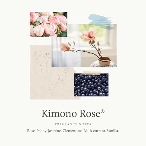 Thymes Petite Reed Diffuser - 4 Fl Oz - Kimono Rose - Image 2