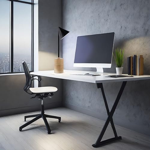 GEORGE KOVACS P1853-66A-L Kovacs Task Portables LED Table Lamp, 1-Light, 8 Total Watts, 21.75-in H x 8-in W, Coal Black - Image 5