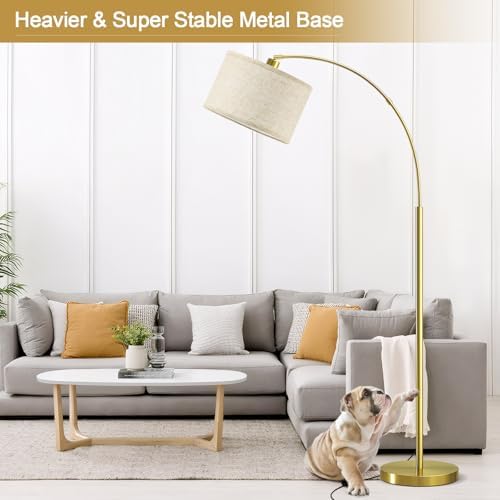 Luvkczc Arc Floor Lamp, 71" Tall Standing Lamp with On/Off Foot Switch - Image 6