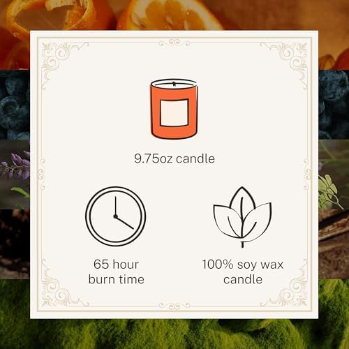 Hotel Lobby Positano Candle – Hand-Poured 9.75oz 100% Soy Wax with Bitter Orange, Cassis Buds, Wisteria, Sandalwood, and Warm Moss – Paraffin-Free, Infused with Essential Oils, 65-Hour Non-Toxic Burn - Image 4