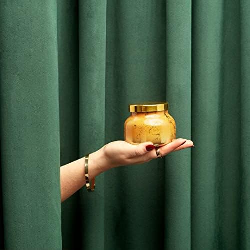 Capri Blue Glimmer Jar Candles - Luxury Holiday Scented Candles for Home - Long Lasting Soy Wax Blend - Scented Holiday & Home Decor - Pumpkin Dulce Petite Signature Jar (8 oz) - Image 4