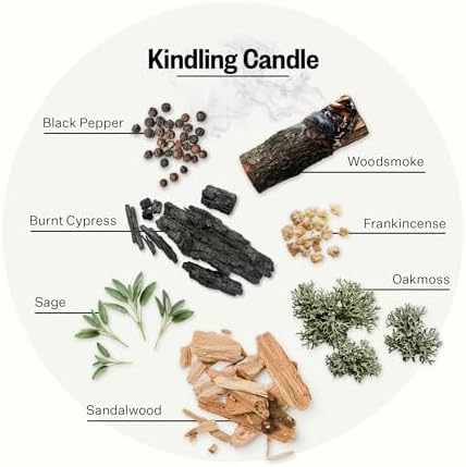 Apotheke Signature Scented Candles for Home, Kindling - 10.5 Oz - Image 2