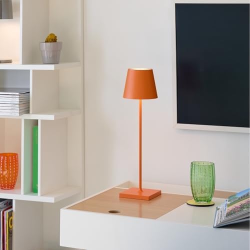 Zafferano, Poldina Pro, Rechargeable Cordless Lamp, Orange - Image 2