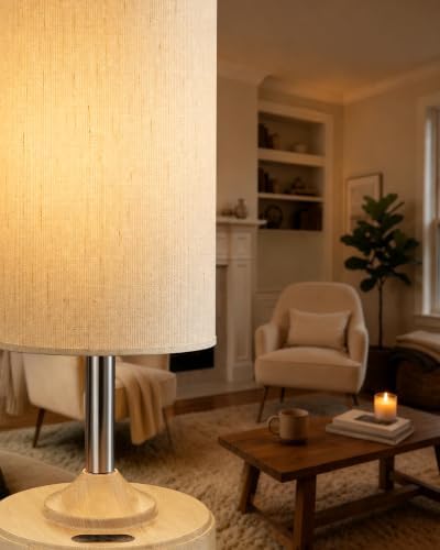 EZVALO Dimmable Cordless Table Lamp, Small Ambient Light with Timer - Image 3