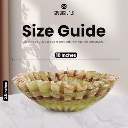 Large Decorative Bowl, 10'' Fruit Bowl for Kitchen Counter - Image 6