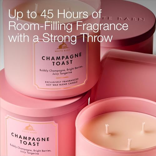 Bath & Body Works 3-Wick Candle, Champagne Toast, Soy Wax Blend - Image 5