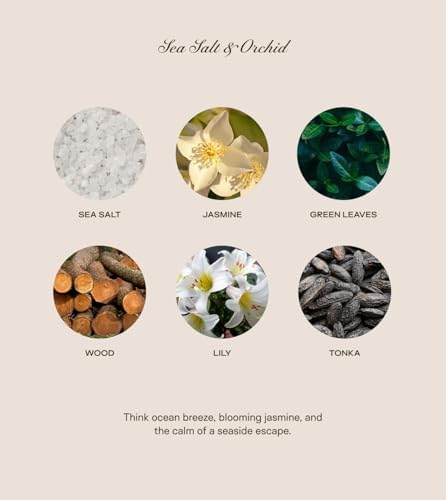| Huge 10lb Luxury Candle, 150oz, Up to 500 Hours | Sea Salt & Orchid | Sea Salt, Jasmine, Lily | Natural Coconut-Soy Wax | by Big Ass Luxuries | As Seen On Shark Tank - Image 3