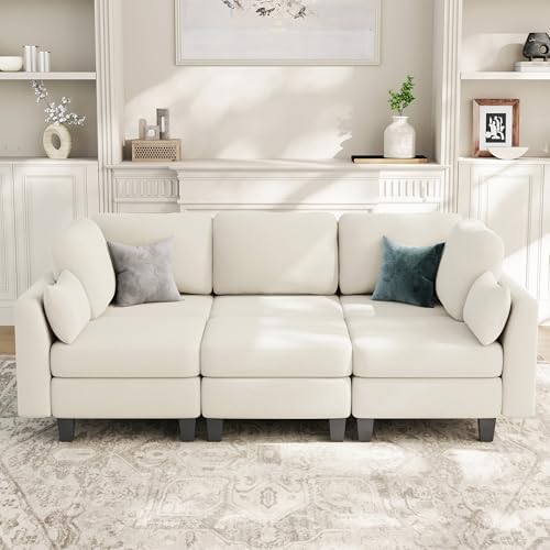 Sectional Sleeper Sofa 6 Seaters Modular Sleeper Sofa Couch - Image 2