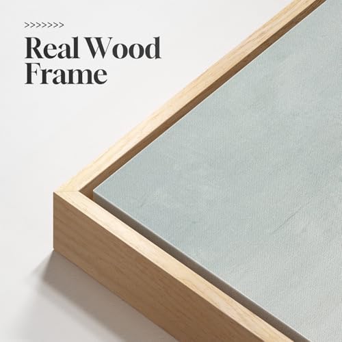 Large Framed Green Abstract Wall Art for Living Room, 3 Piece Set, 24x36 In - Image 5