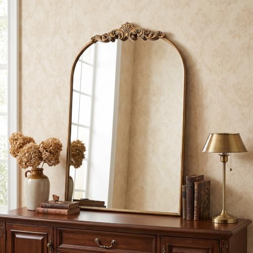24x36in Ornate Baroque Wall Mirror by Wemily