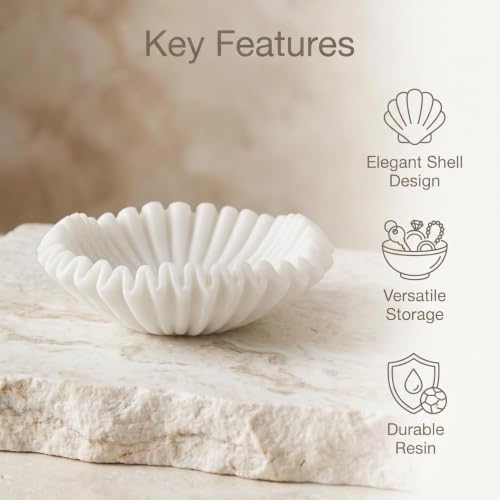 Shell Decoration Tray, Multi-Purpose Organizer - Image 4