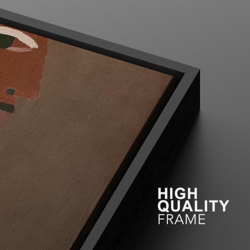 SIGNWIN Framed Canvas Print Wall Art Set Cowboy Cowgirl Portrait Illustrations Modern Minimal Decorative for Living Room, Bedroom, Office - 16"x24"x2 BLACK - Image 5