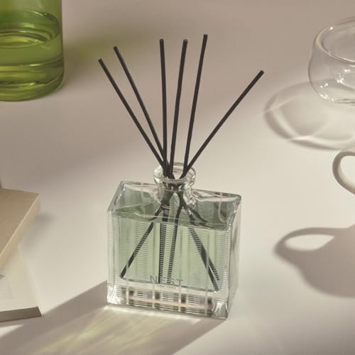 NEST New York Reed Diffuser, Wild Mint & Eucalyptus - 5.9 fl oz - Fragrance for Up to 90 Days - Reusable, Refillable Glass Holder - Includes 8 All-Natural Reed Sticks - Flame Free - Image 5