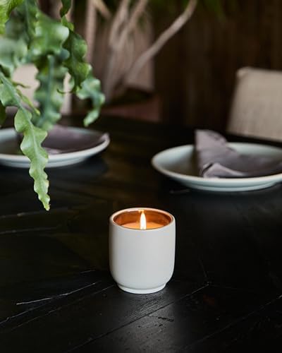 Homecourt by Courteney Cox Luxury Scented Candle, Mandarin Basile, 8 oz - Image 4