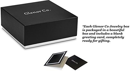 Glenor Co Earring Organizer Holder - 75 Small & 4 Large Slots Classic Jewelry Box with Drawer & Modern Closure, Mirror, 4 Trays Earrings, Ring or Chain Storage - PU Leather Case - Black - Image 6