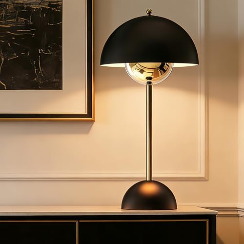 Dawnrise Cordless Table Lamp with 3 Color Temperatures, Modern Luxury Style by Dawnrise