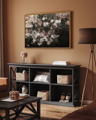 InSimSea Framed Canvas Wall Art Vintage Decor, Home Decor Garden in May Flower Aesthetic, Large Prints Artwork, Rustic Wall Decoration for Bedroom Living Room Bathroom, 24"x36" - Image 3
