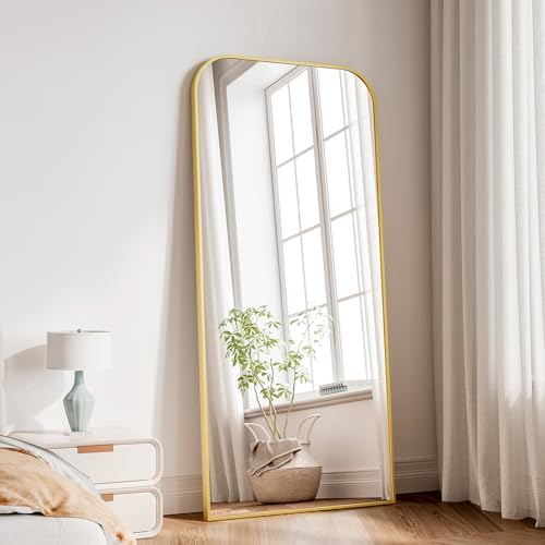 Koonmi Full Length Mirror, 65"x24" Mirror Full Length with Stand - Image 6