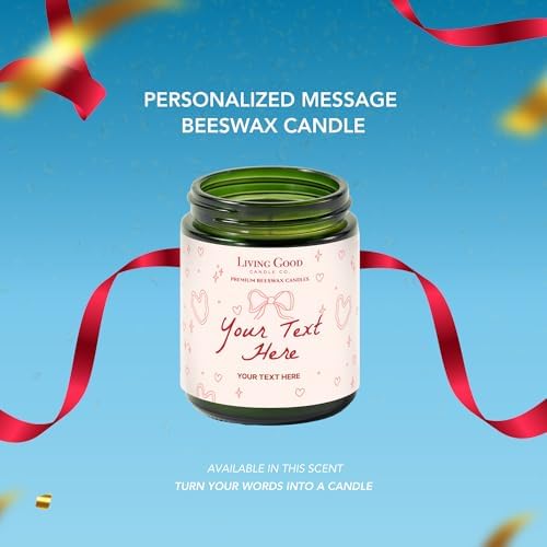 Coastal Breeze, Sea Salt & Bergamot Beeswax Candle, Fresh Ocean Air, 30+ Hr - Image 6