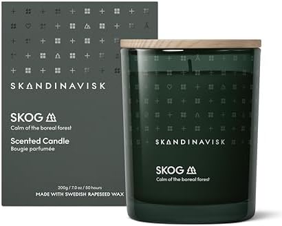 SKANDINAVISK Scented Candle, Skog(Forest), 7.0 Ounce by Skandinavisk