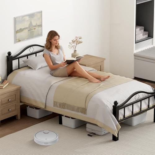 XL Twin Bed Frame with Headboard - Image 4