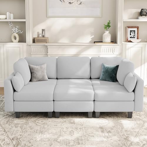 Sectional Sleeper Sofa 6 Seaters Modular Sleeper Sofa Couch - Image 2