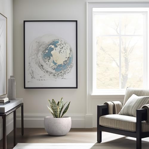 Kante Accent Round Bowl CON Gray Concrete Planter 15.7" Dia, Outdoor - Image 6
